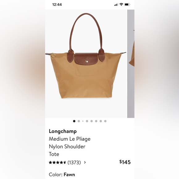 New Longchamp Medium Le Pliage Totebag - Picture 1 of 12